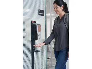 Zuil Standaard voor Autofoam Zeepdispenser Zwart - 5