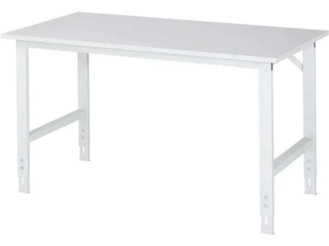 werkbank,HxBxD 760-1080x1500x800mm,houtblad,melaminehars