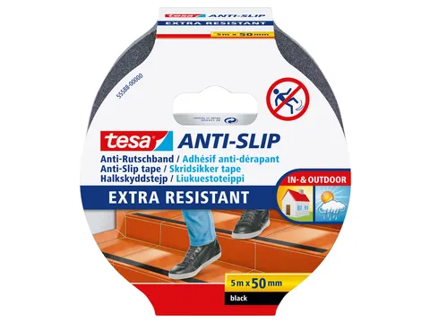 Antisliptape Tesa 55588 50mmx5m zwart