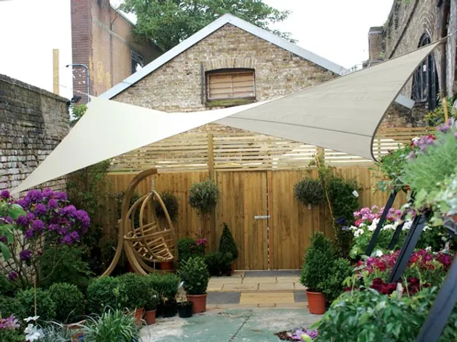 Zonnezeil Vierkant 3.6x3.6m Crème