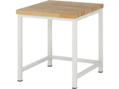 werkbank,HxBxD 840-1040x750x900mm,beukblad,draagverm. 1250kg,RAL7035