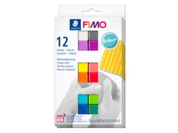 Klei Fimo soft colour pak à 12 briljante kleuren