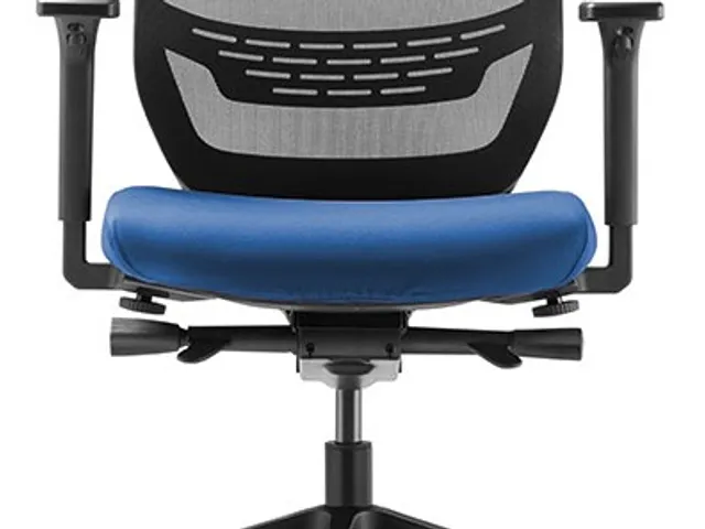 Bekleding,V. Bureaustoel,Stof,Blauw