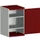 kast met geperforeerde platen,HxBxD 1000x650x650mm,2xStalen bodem