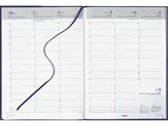 Agenda 2027 Brepols Omega Lima 7dagen/2pagina's blauw