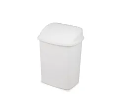 Afvalbak Swing 40 Liter Wit