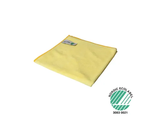 Microvezeldoek Geel 40x40cm 10 Stuks