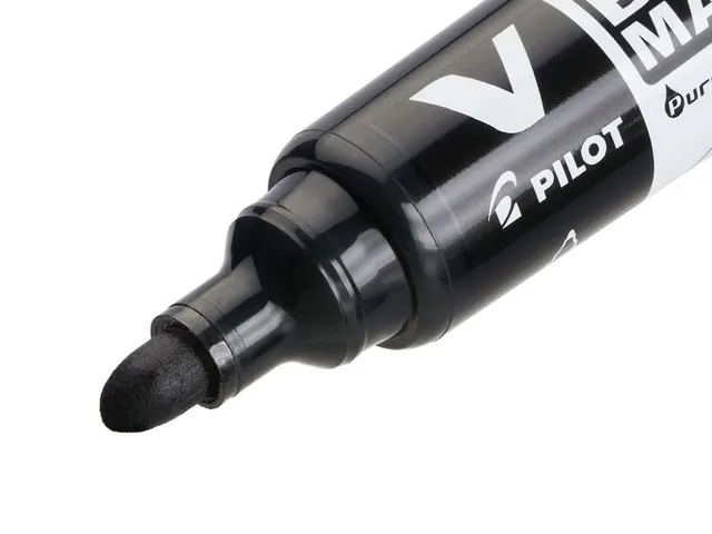 Whiteboardmarker Pilot V-Board Master Begreen Rond Medium Punt Zwart