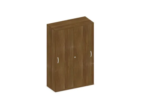 Schuifdeurkast 1540x1000x430mm Romp Noten Decor Front Noten