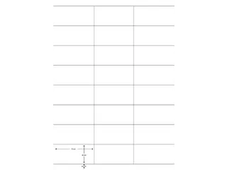 Etiketten 70x35mm wit rechte hoeken 100 Vel 24 per vel - 4