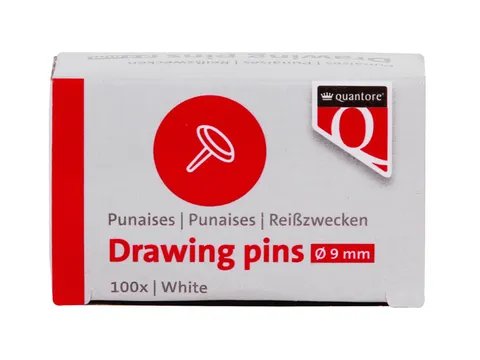 Punaises Quantore 100 stuks wit