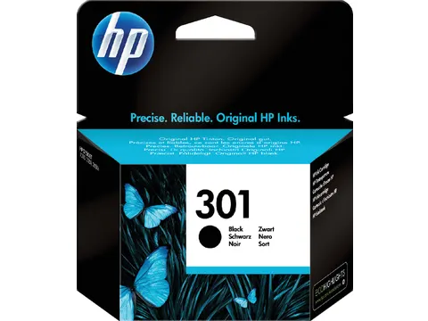 Hp 301 Inktcartridge Zwart Origineel Standaard Capaciteit Ch561ee