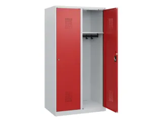 schoollocker,HxBxD 1530x800x500mm,2vak,vak B 400mm,cil.-slot - 1