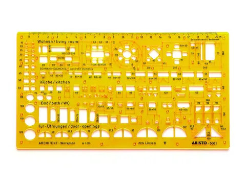 Architect-combisjabloon Aristo 1 : 100