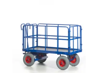 handtrekwagen,draagverm. 1000kg,laadvl. LxB 1530x730mm - 2