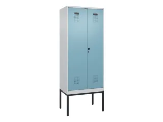 PBM-locker,HxBxD 2120x800x500mm,2vak,vak B 400mm,draaigrendel - 2