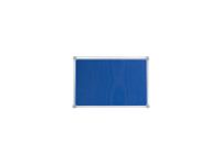 Prikbord 2000 MAULpro Textiel Blauw 90x120cm