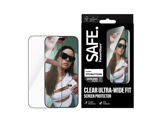 PanzerGlass SAFE. by Screen Protector iPhone 18 Pro Max | 17 Pro Ma
