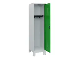 schoollocker,HxBxD 1630x400x500mm,1vak,vak B 400mm,cil.-slot,voeten