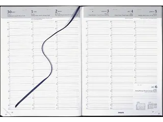 Agenda 2027 Brepols Omega Lima 7dag/2pagina's zwart - 1