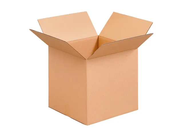 Carton américain pliable 500x500x500mm simple cannelure Brun 20pcs