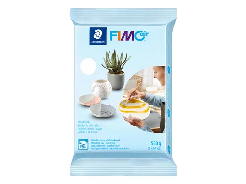 Boetseerklei Staedtler Fimo air 8100 500 gram wit