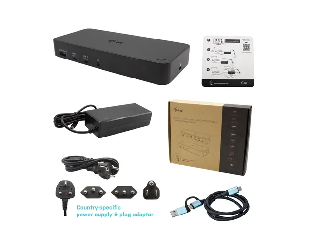 USB 3.0 / USB-C / Thunderbolt, 3x 4K Docking Station + Power Delivery