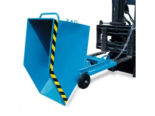 Kiepbak Spaander-Uitvoering 1090x900x1330mm 400l M. Wielen/Vorksloffen - 2