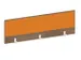 cache de banque d'accueil,p. table de bureau,NT-cerise,BN3005-jaune
