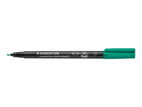 Viltstift Staedtler OHP Lumocolor 318 Fijn 0.6mm Groen