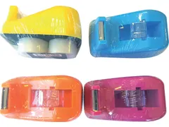 Plakbandhouder Kangaro inclusief 2 rol assorti