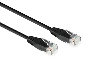 Cat6 Netwerkkabel Koper Zwart 10 Meter - 1
