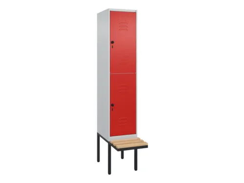 Dubbeldekse dekenkist,HxBxD 2120x400x815mm,1x2vak.,vak B 400mm