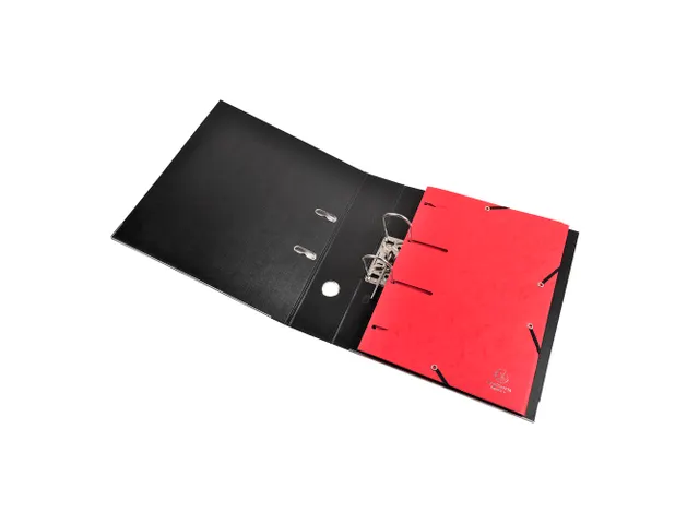 PUNCHY Elastomap 3 kleppen geperforeerd glanskarton 375g/m2 A4 assorti