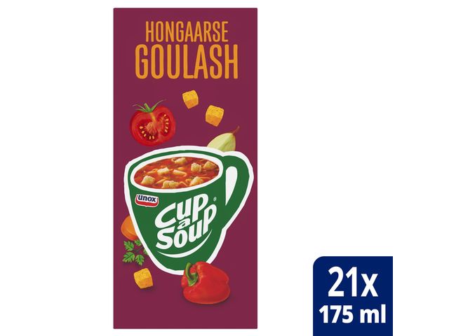 Cup-A-Soup Hongaarse Goulash 175ml 21 Zakjes | SoepOpHetWerk.nl