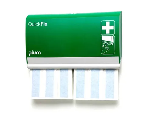 Plum QuickFix pleisterdispenser Navulling 30 Detectie pleisters Blauw