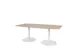 Table De Réunion Linesto Hauteur Fixe 200x100cm Havane/cerisier - Bla