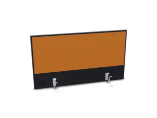 opzetpaneel bureau aanbouw achter B 1000mm CC-zwart BN3005-geel - 1