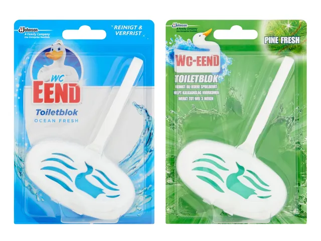 Toiletblok Wc-Eend met houder Ocean Fresh