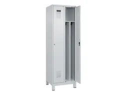 locker voor scheiding van kleding,HxBxD 1950x600x500mm,2vak