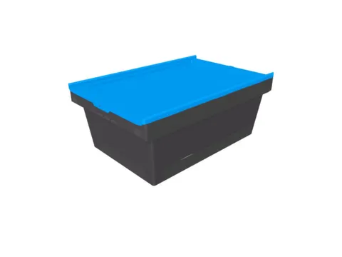 Herbruikbare containers HxLxB 240x610x400mm 38l PP-regeneraat blauw