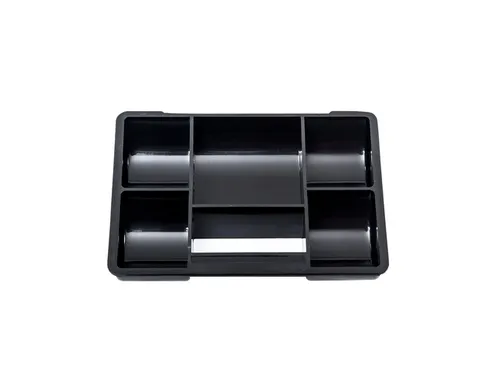 Geldkist MAUL met muntgleuf en slot 125x95x60mm blauw