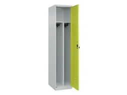 locker voor scheiding van kleding,HxBxD 1850x400x500mm,1vak