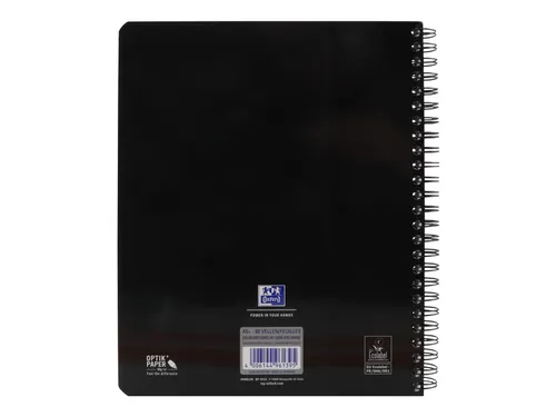 Collegeblok Oxford School A5+ 17-gaats 80vel assorti