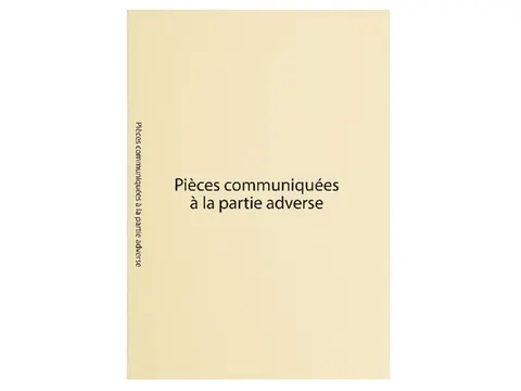 JURA 160 Pak 40 bedrukte inlegmappen 22x31cm "Stukken overgebracht