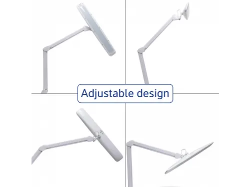Werkpleklamp LED MAULexplore dimbaar Wit met tafelklem