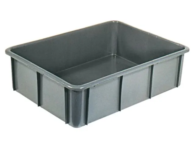 Stapelbak Pe Hxlxb 220X800X600Mm Inhoud 80L Grijs