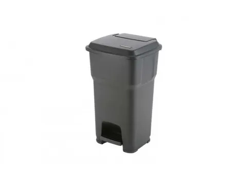 Vileda Hera Pedaalemmer Zwart 60 liter