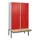 locker voor scheiding van kleding,HxBxD 2120x1200x815mm,4vak