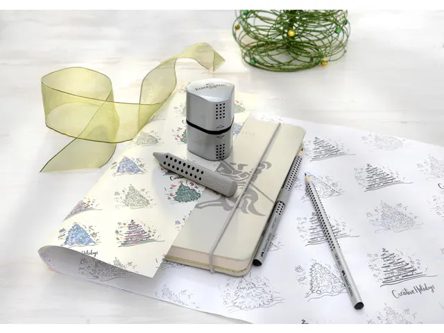 Crayon Faber-Castell GRIP 2001 HB 2 pots de 72 pces